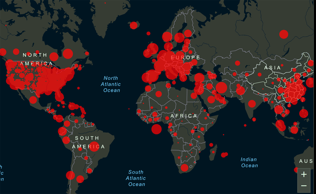 COVID-19 around the world: Map and statistics